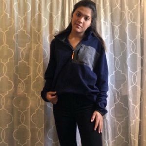 Timberland navy fleece pullover